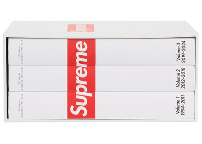 Supreme 30 Years: T-Shirts 1994-2024 Book Set White