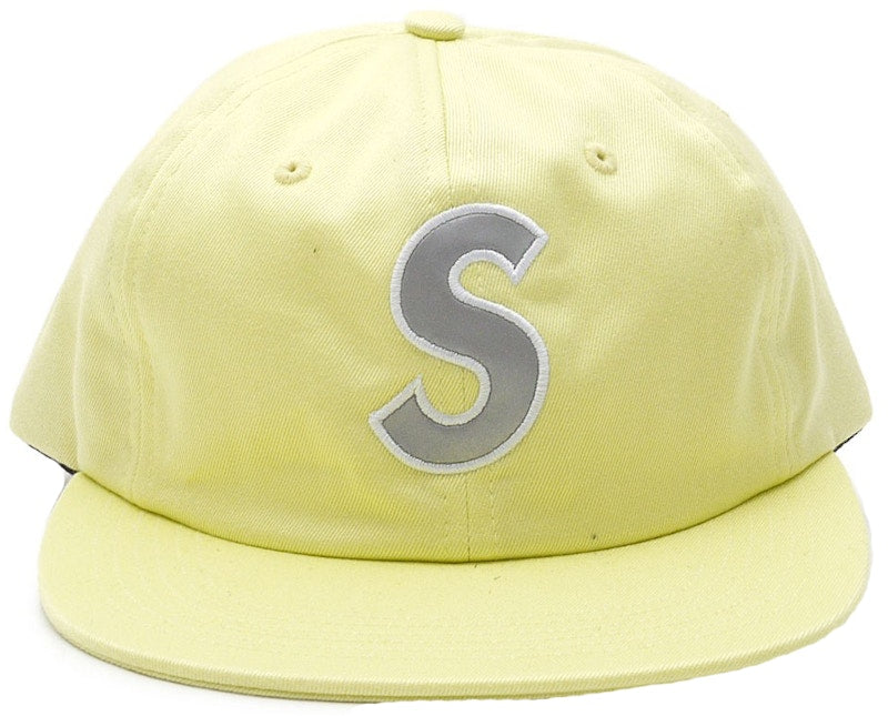 Supreme 3M Reflective S Logo 6 Panel Lime