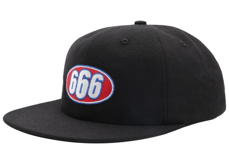 Supreme 666 6-Panel Black