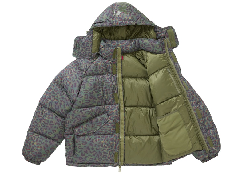 Supreme 700-Fill Down Lightweight Puffer Jacket Leopard