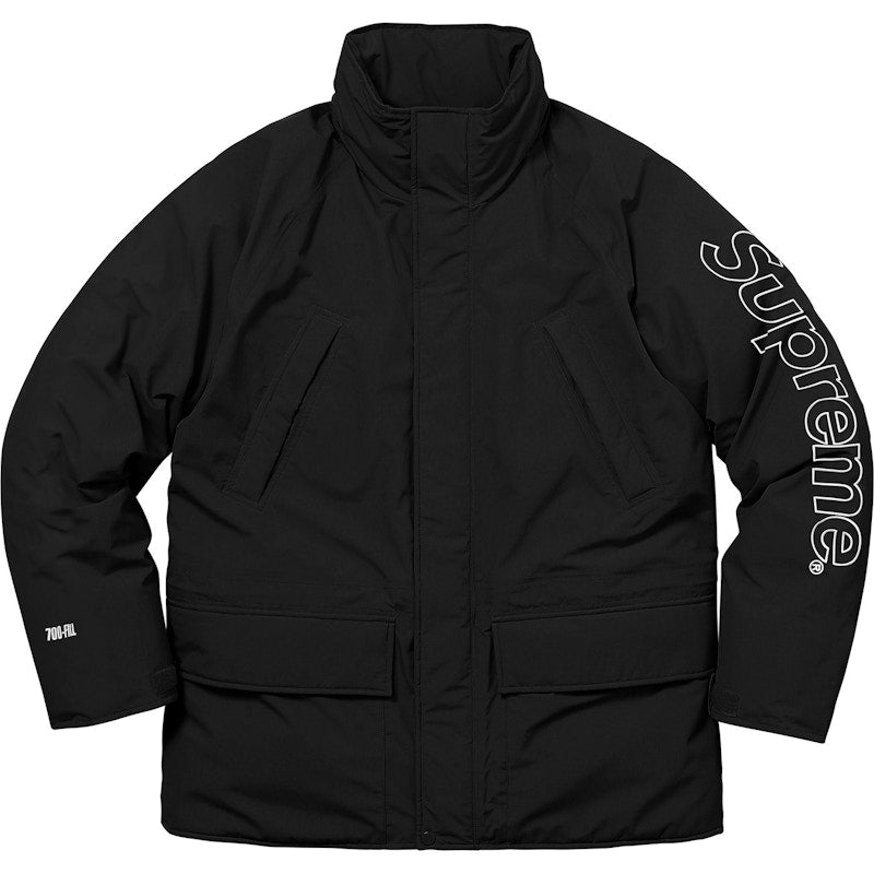 Supreme 700-Fill Down Taped Seam Parka Black