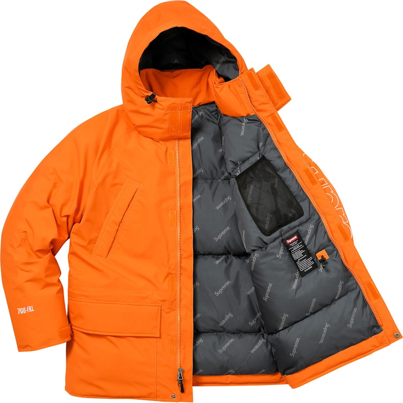 Supreme 700-Fill Down Taped Seam Parka Orange