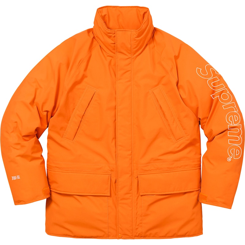 Supreme 700-Fill Down Taped Seam Parka Orange