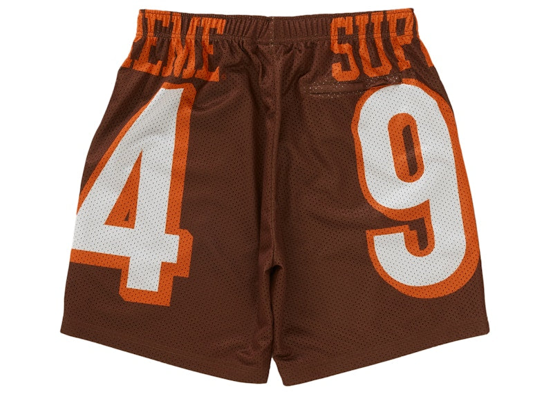 Supreme 94 Jersey Short Brown
