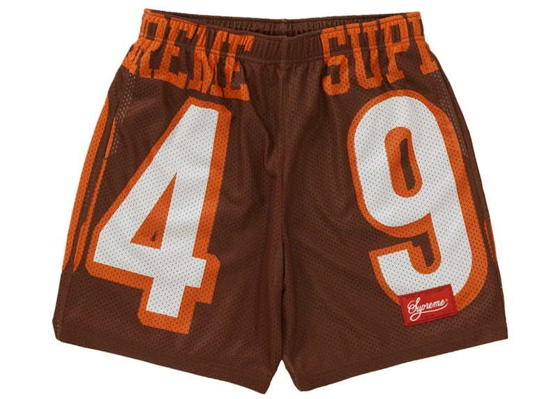 Supreme 94 Jersey Short Brown
