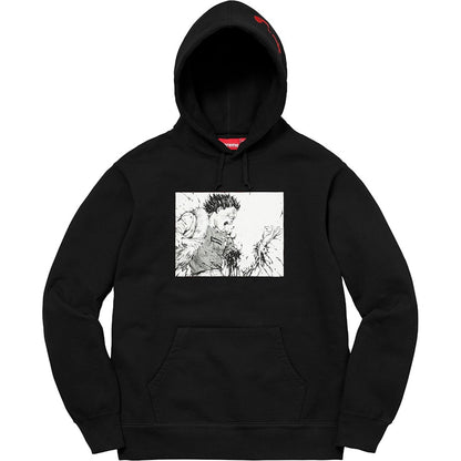 Supreme AKIRA Arm Hooded Sweatshirt Black