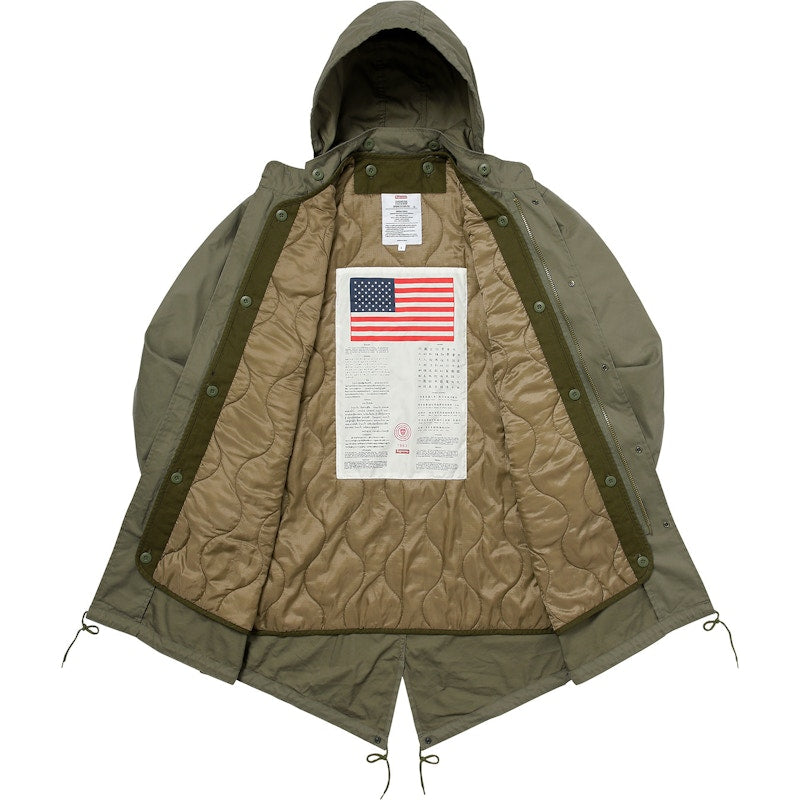Supreme AKIRA Fishtail Parka Olive