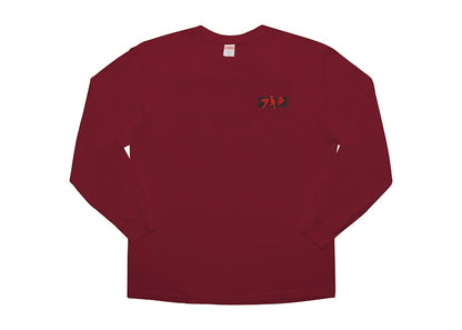 Supreme AKIRA Neo-Tokyo L/S Tee Cardinal