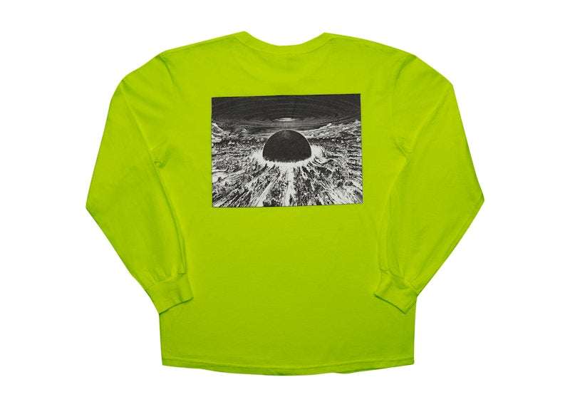 Supreme AKIRA  Neo-Tokyo L/S Tee Lime