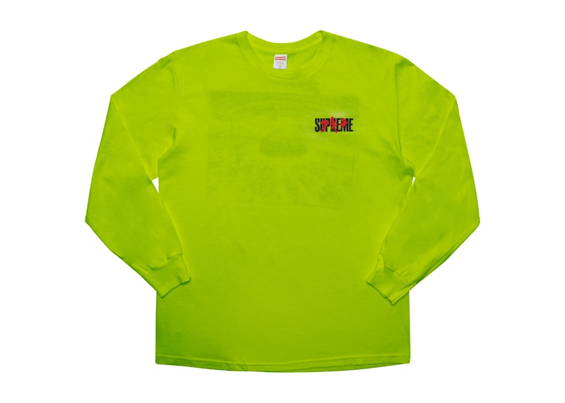 Supreme AKIRA  Neo-Tokyo L/S Tee Lime