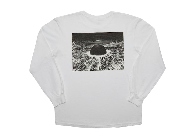 Supreme AKIRA Neo-Tokyo L/S Tee White