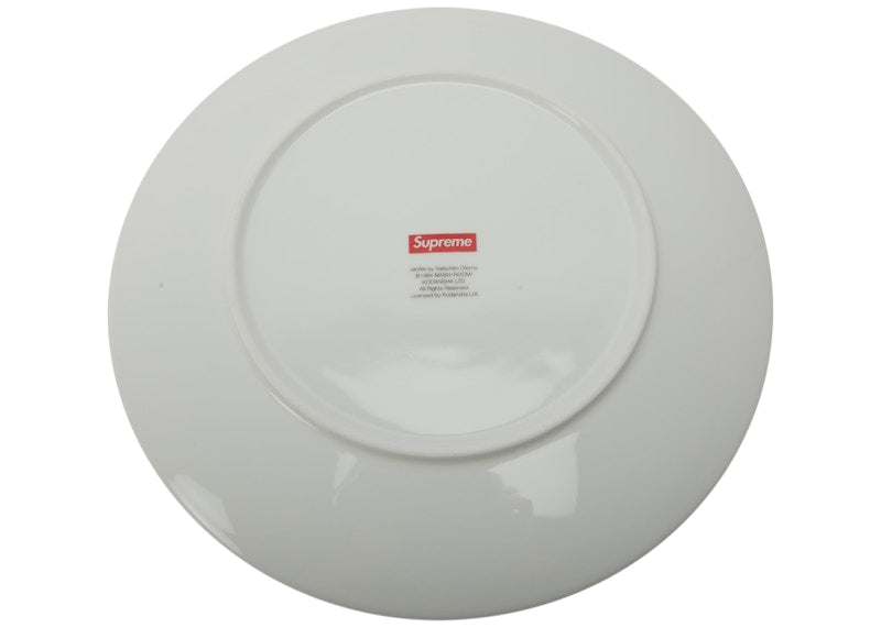 Supreme AKIRA Pill Ceramic Plate White