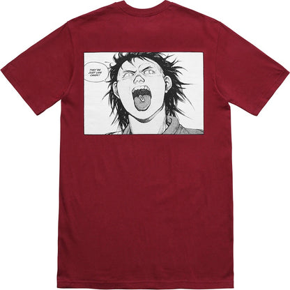 Supreme AKIRA Pill Tee Cardinal