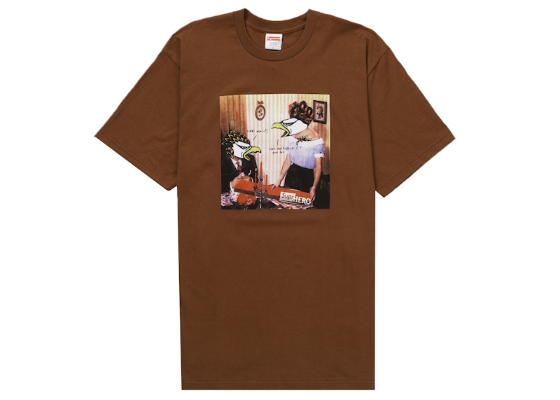 Supreme ANTIHERO Curbs Tee Brown