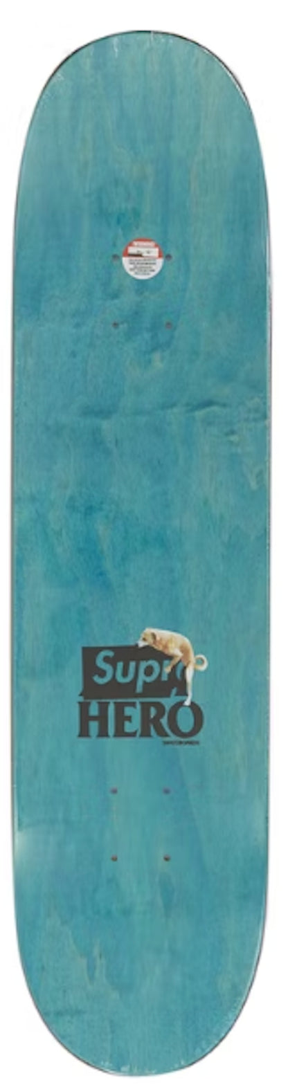 Supreme ANTIHERO Dog Skateboard Deck Brown