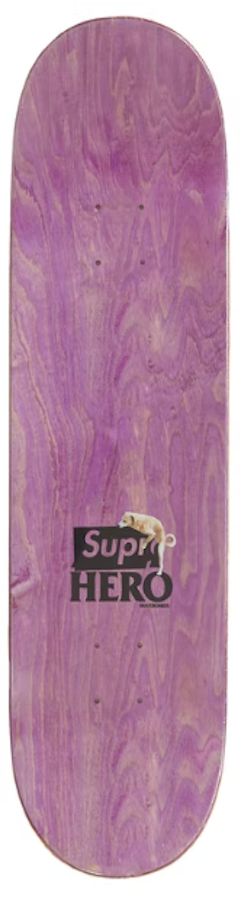 Supreme ANTIHERO Dog Skateboard Deck White