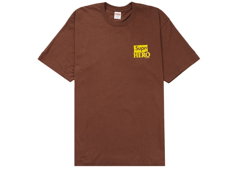 Supreme ANTIHERO Dog Tee Brown