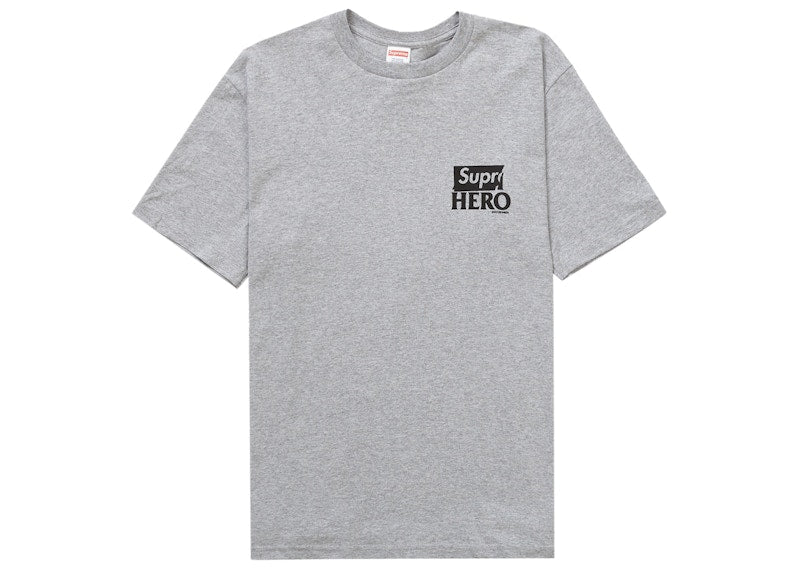 Supreme ANTIHERO Dog Tee Heather Grey