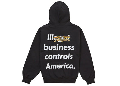 Supreme ANTIHERO Hooded Sweatshirt (FW25) Black