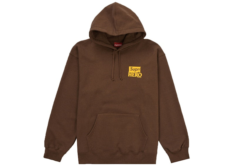 Supreme ANTIHERO Hooded Sweatshirt (SS22) Brown