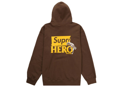 Supreme ANTIHERO Hooded Sweatshirt (SS22) Brown