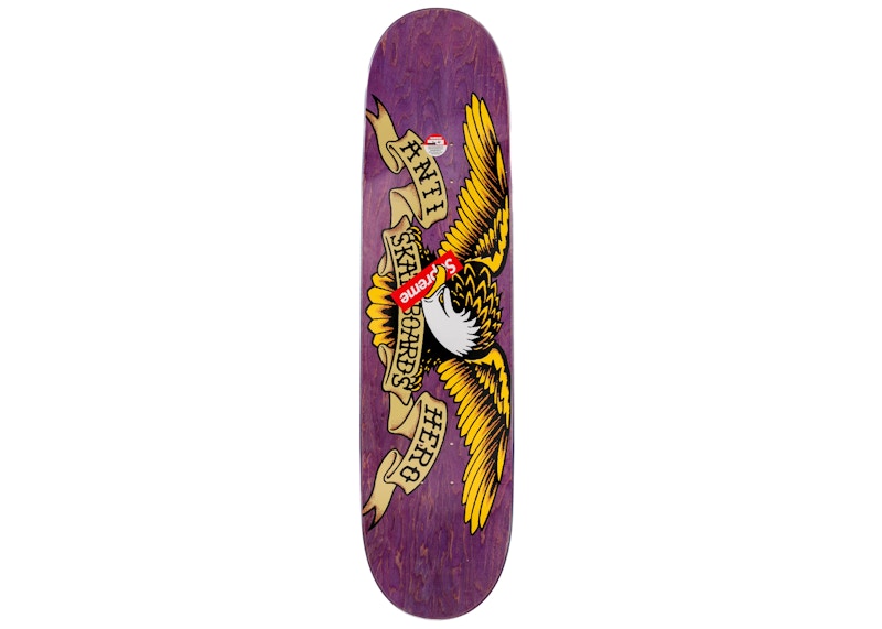 Supreme ANTIHERO Skateboard Deck Blue/Green