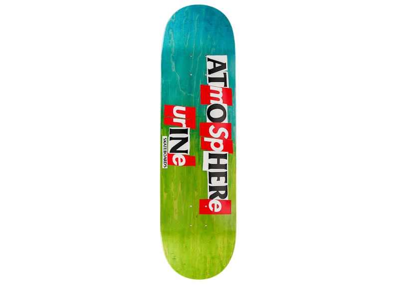 Supreme ANTIHERO Skateboard Deck Blue/Green