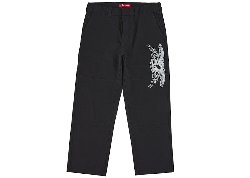 Supreme ANTIHERO Work Pant (FW25) Black