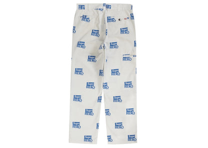 Supreme ANTIHERO Work Pant White