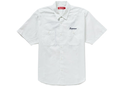 Supreme AOI Eyes S/S Work Shirt White