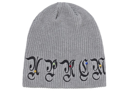Supreme AOI Gems Beanie Heather Grey