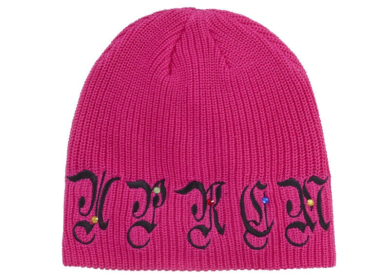 Supreme AOI Gems Beanie Pink