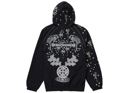 Supreme AOI Glow-in-the-Dark Track Jacket Black