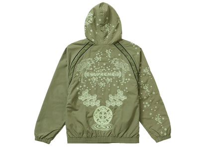 Supreme AOI Glow-in-the-Dark Track Jacket Olive