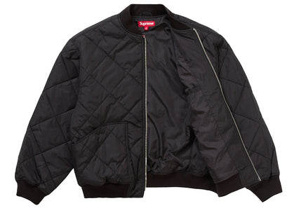 Supreme AOI Quilted Work Jacket Black