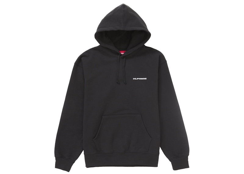 Supreme AOI Stacked Hooded Sweatshirt Black