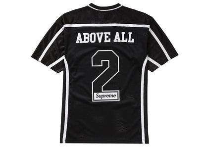 Supreme Above All Football Jersey Black