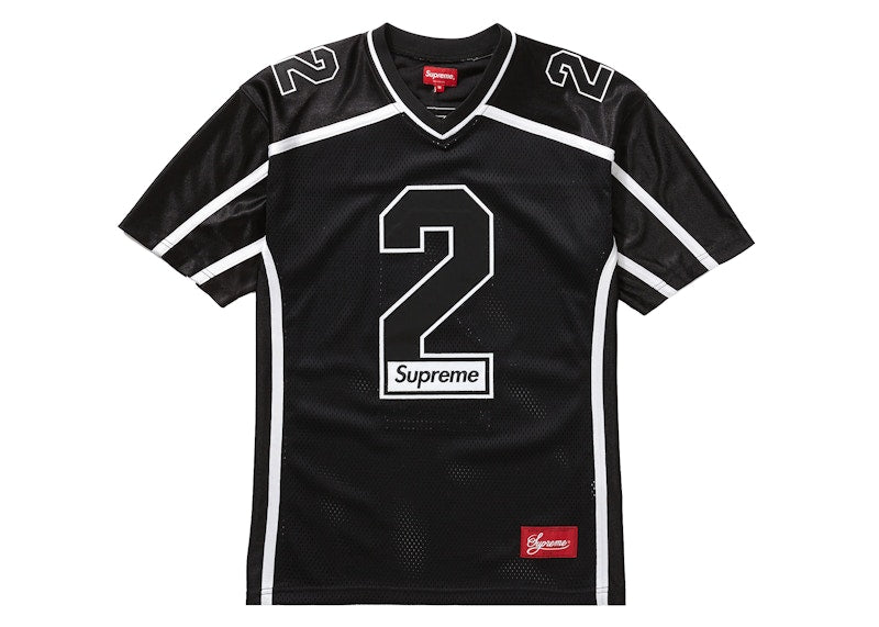 Supreme Above All Football Jersey Black