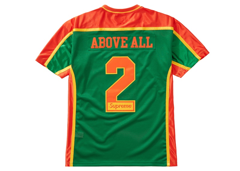 Supreme Above All Football Jersey Green