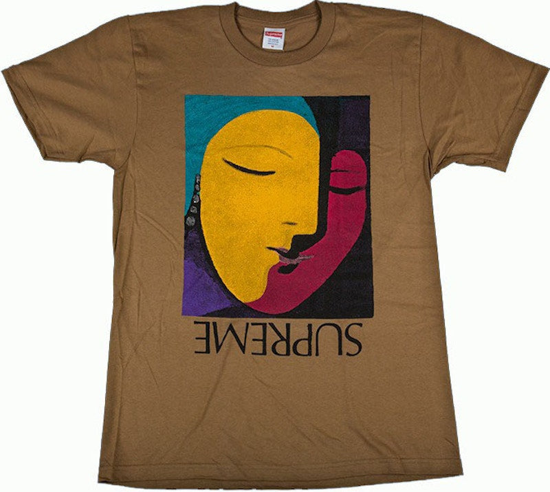 Supreme Abstract Tee Mocha