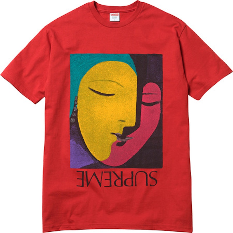 Supreme Abstract Tee Red