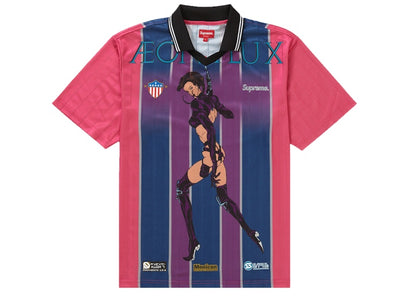 Supreme Aeon Flux Soccer Jersey Pink