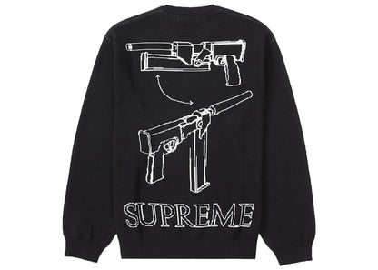 Supreme Aeon Flux Sweater Black