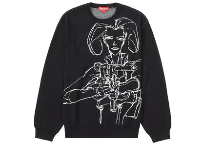Supreme Aeon Flux Sweater Black