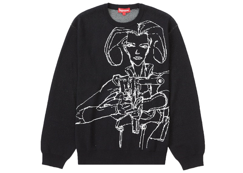 Supreme Aeon Flux Sweater Black