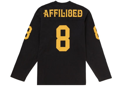 Supreme Affiliated L/S Football Top Black