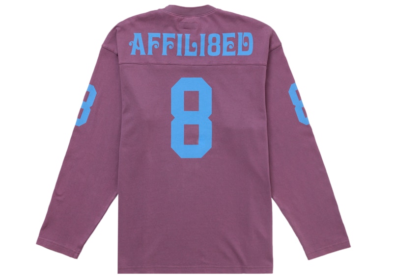 Supreme Affiliated L/S Football Top Dusty Purple