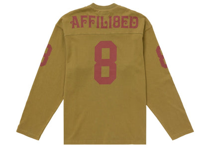 Supreme Affiliated L/S Football Top Light Olive