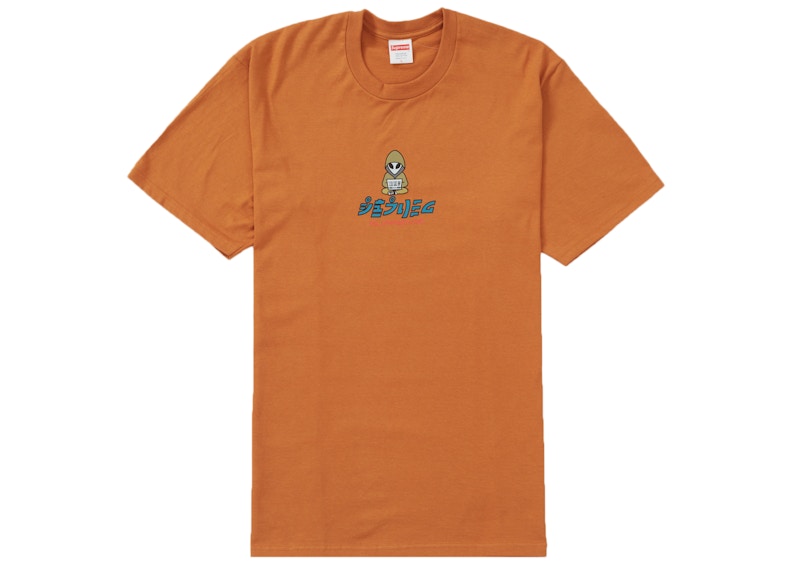 Supreme Alien Tee Burnt Orange
