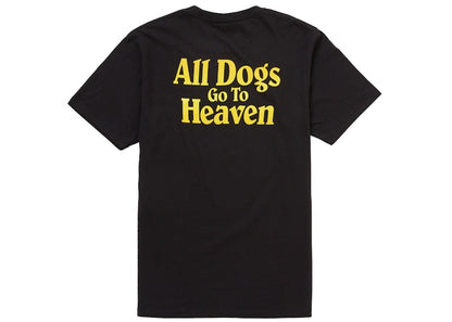 Supreme All Dogs Go To Heaven Tee Black